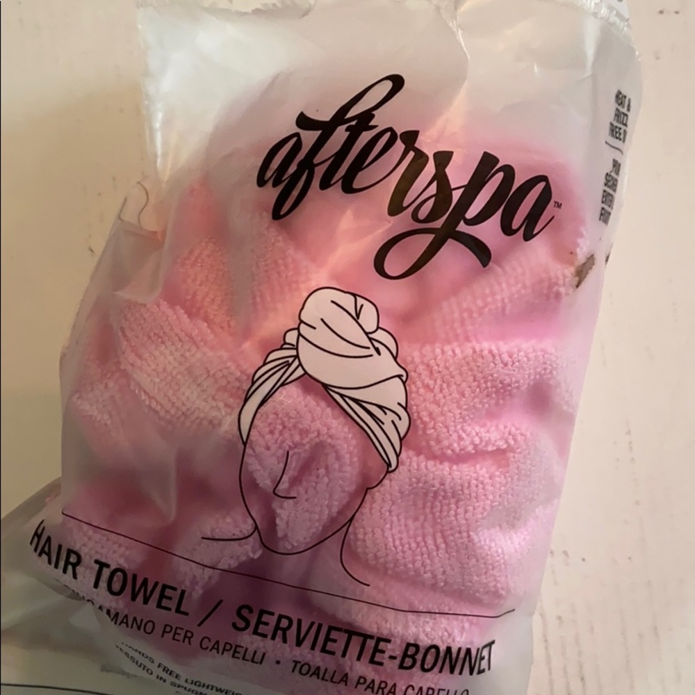 After Spa hair towel